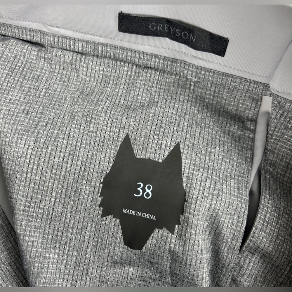 Greyson Golf Shorts Montauk Polyamide 38 x 10 Slate Gray - Picture 5 of 7